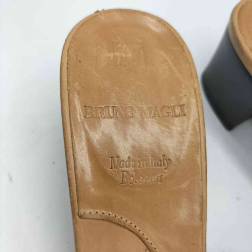 BRUNO MAGLI MADE IN ITALY イタリア製 ミュール サンダル レザー レディース JPN:M