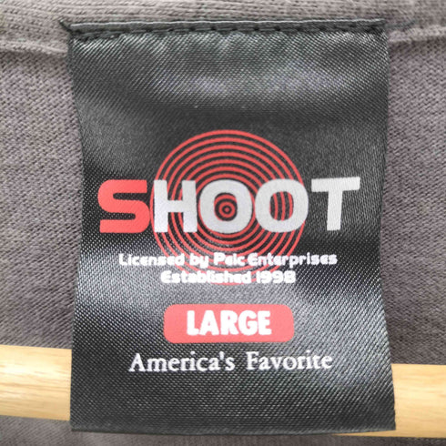 シュート SHOOT ロック ミュージシャン ギタリスト アーティスト 2010 ジャパン ツアー フォト 両面 プリント Tシャツ メンズ import:L