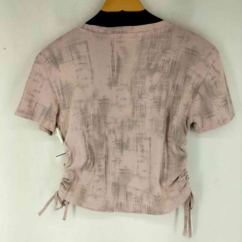 バタフライチャーム サイドギャザー S/S カットソー レディース JPN:M