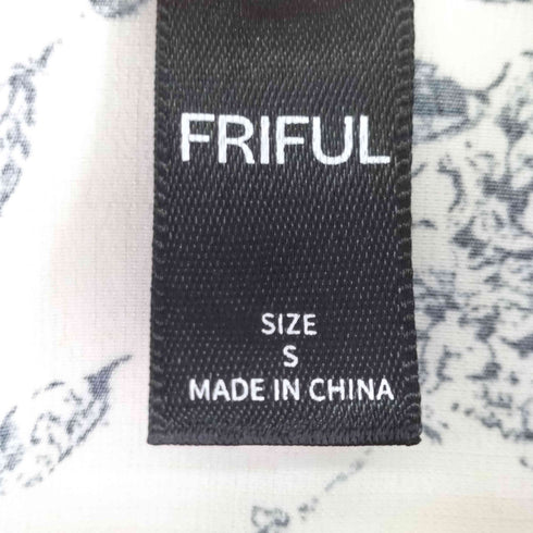 FRIFUL 花柄 ボウタイブラウス レディース JPN:S