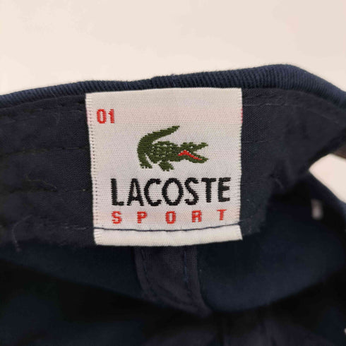 ラコステ LACOSTE SPORT ロゴパッチ キャップ レディース