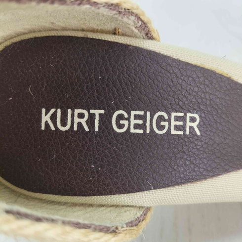 kurt geiger ウェッジソール サンダル レディース EUR:35