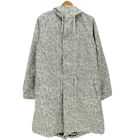 ブラックコムデギャルソン BLACK COMME des GARCONS 21SS Leopard Coat レオパード裏地切替 メンズ JPN:L