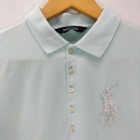 ラルフローレン RALPH LAUREN ビッグ ポニー ビーズ ポロシャツ Y2K レディース