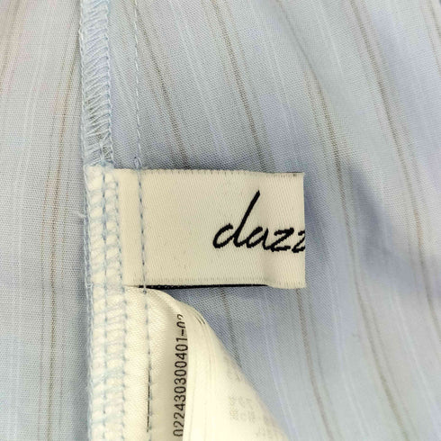 ダズリン dazzlin ギャザービスチェSETシャツワンピース レディース import:M
