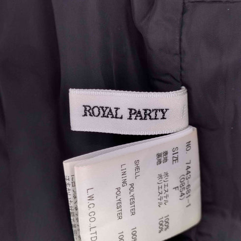 ロイヤルパーティー ROYAL PARTY ケープミニワンピース レディース FREE
