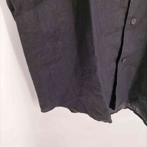 ユニクロ UNIQLO プレミアム リネン シャツ メンズ JPN:XL