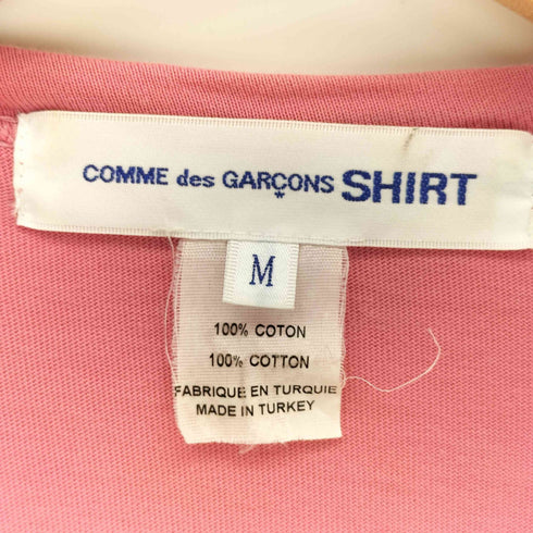 コムデギャルソンシャツ COMME des GARCONS SHIRT カラーブロック レイヤード クルーネックTシャツ メンズ JPN:M