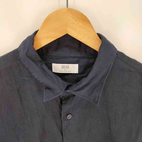 ユニクロ UNIQLO プレミアムリネンシャツ メンズ JPN:XL