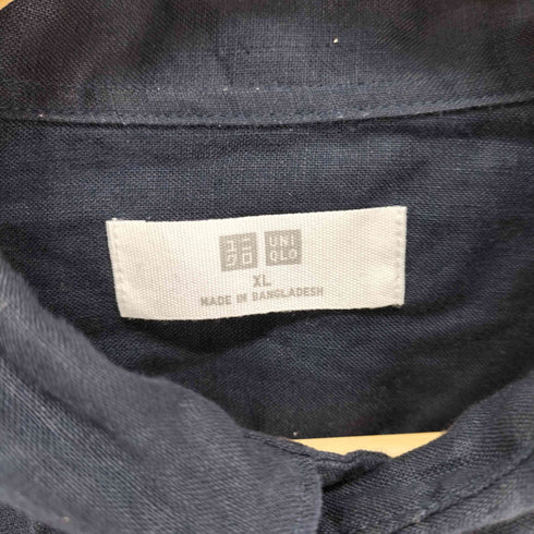 ユニクロ UNIQLO プレミアムリネンシャツ メンズ JPN:XL