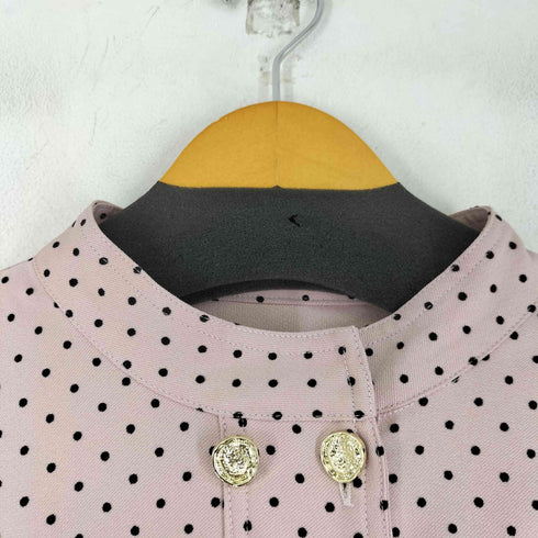 GINZA COUTURE ノースリーブ ドットワンピース レディース US:6