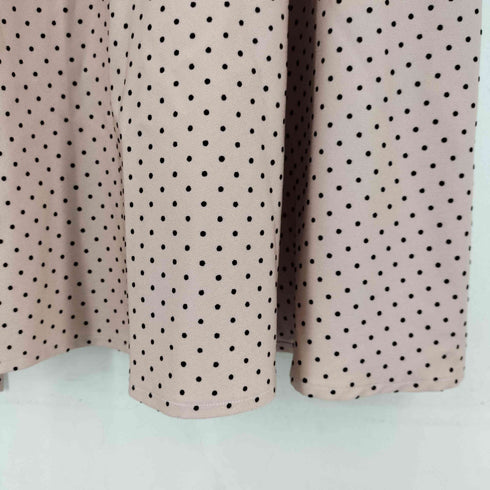 GINZA COUTURE ノースリーブ ドットワンピース レディース US:6