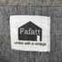 ファーファット FAFATT リネン コットン 半袖 オープンカラーシャツ メンズ
