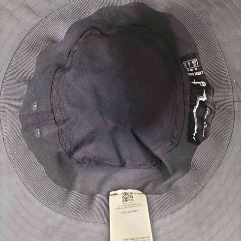 リックオウエンス RICK OWENS フロント刺繍 バケットハット メンズ