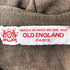 オールドイングランド OLD ENGLAND イギリス製 ウール 100% ボーダー カーディガン レディース