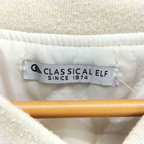 クラシカルエルフ CLASSICAL ELF ロゴ刺繍 コーデュロイ パデッド ブルゾン レディース JPN:M