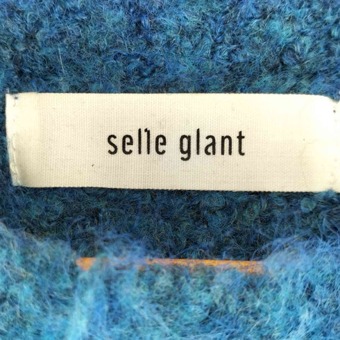 SELLE GLANT アクリルニットプルオーバー メンズ JPN:L
