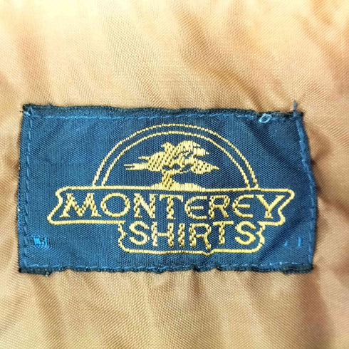 MONTEREY SHIRTS チェック柄 ダブルポケットシャツ メンズ import:L