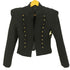 ザラ ZARA ショルダーパッドブレザー ナポレオンジャケット レディース import:S