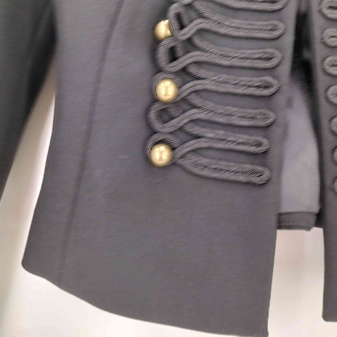 ザラ ZARA ショルダーパッドブレザー ナポレオンジャケット レディース import:S