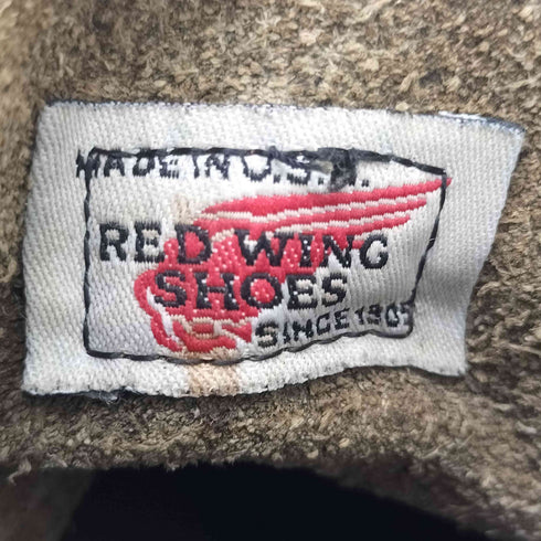 レッドウィング RED WING 90s~2000s USA製 刺繍羽タグ アイリッシュセーターレザーブーツ メンズ