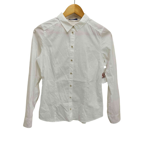 ブルーレーベルクレストブリッジ BLUE LABEL CRESTBRIDGE L/S コットンシャツ レディース EUR:38