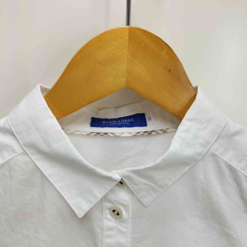 ブルーレーベルクレストブリッジ BLUE LABEL CRESTBRIDGE L/S コットンシャツ レディース EUR:38
