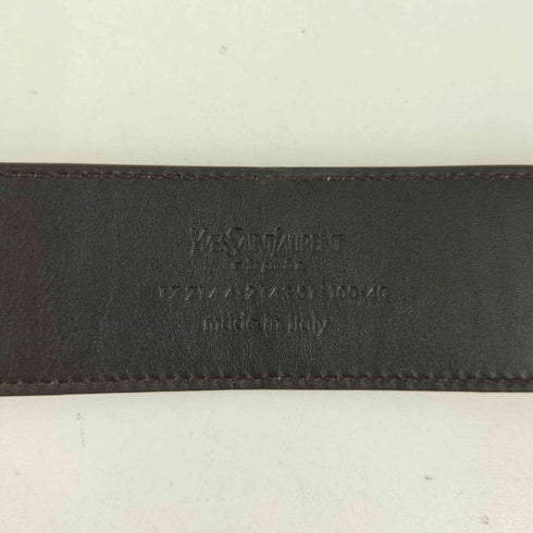 イヴサンローラン Yves Saint Laurent レザーベルト メンズ