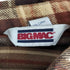 ビッグマック BIG MAC 80s USA製 チェック ヘビーネルシャツ メンズ L TALL