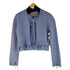 ザラ ZARA 裾レース ナイロンカーディガン レディース import:M