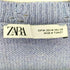 ザラ ZARA 裾レース ナイロンカーディガン レディース import:M