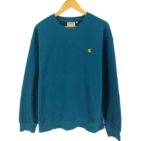 カーハートワークインプログレス Carhartt WIP AMERICAN SCRIPT SWEAT メンズ L