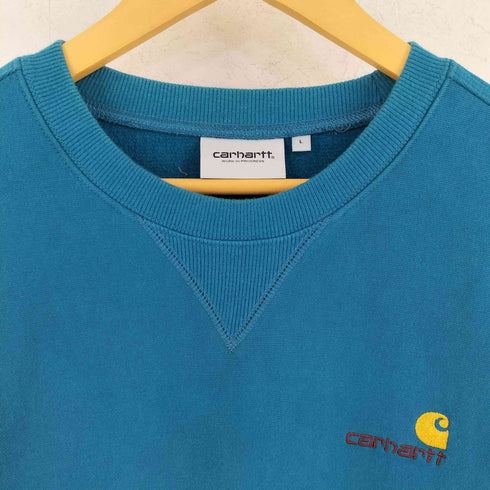 カーハートワークインプログレス Carhartt WIP AMERICAN SCRIPT SWEAT メンズ L