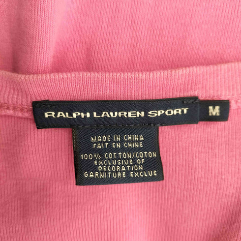 ラルフローレンスポーツ RALPH LAUREN SPORT S/S コットンVネックカットソー レディース JPN:M