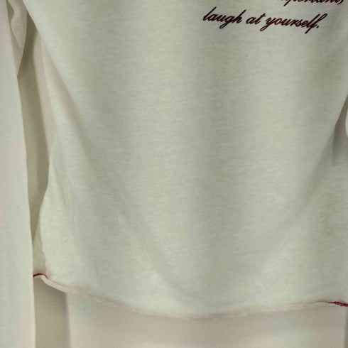 フロントプリント L/S カットソー Y2K レディース JPN:M