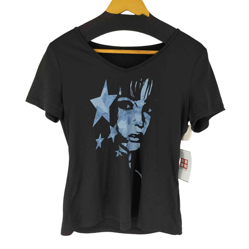 ガールプリント S/S Tシャツ レディース