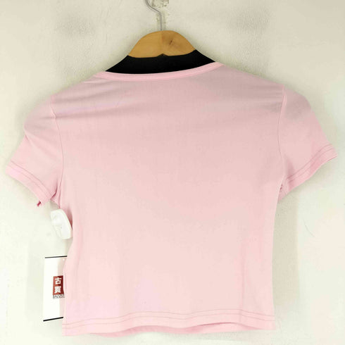 ラインストーン加工 S/S Tシャツ レディース