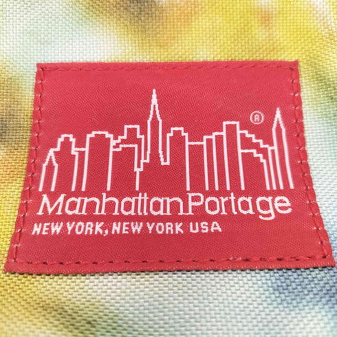 マンハッタンポーテージ Manhattan Portage Tie Dye Print Fabric Big Apple Backpack タイダイ リュックサック デイパック レディース