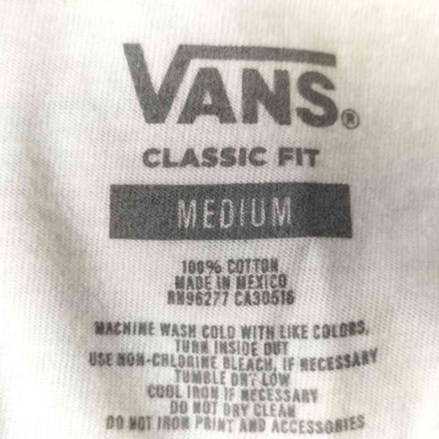 バンズ VANS CLASSIC FIT PERMENENT VACATIONS S/S TEE 両面プリント クルーネック S/S Tシャツ メンズ import:M