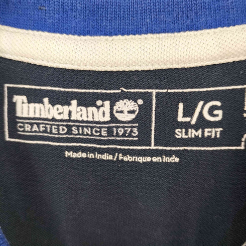 ティンバーランド Timberland ロゴ刺繍 ポロシャツ メンズ L
