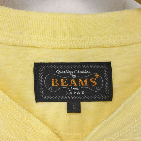 ビームスプラス BEAMS+ ヘンリーネック Tシャツ メンズ L