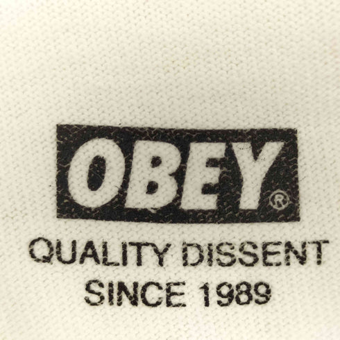 オベイ OBEY HOME T-SHIRT メンズ L