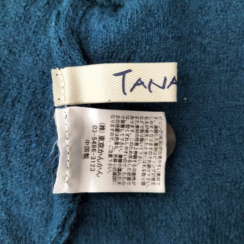 TANABANA ウール クルーネック カーディガン domestic レディース