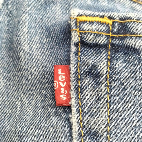 リーバイス Levis 145周年 ボタン裏4582 505ジップフライデニムパンツ メンズ W33L34