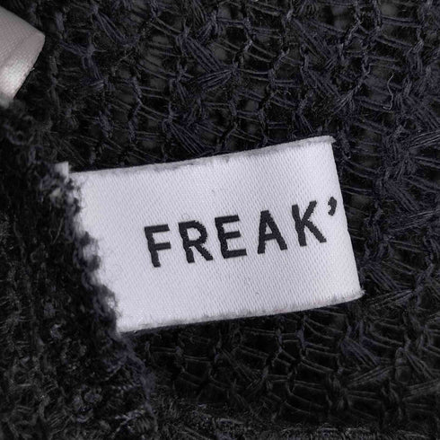 フリークスストア FREAKS STORE レース編みオープンカラーシャツ メンズ M