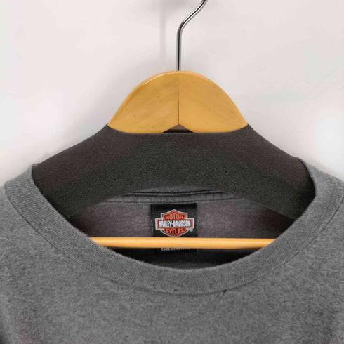 ハーレーダビッドソン HARLEY-DAVIDSON 両面カジュアルロゴプリントTシャツ メンズ import:XL