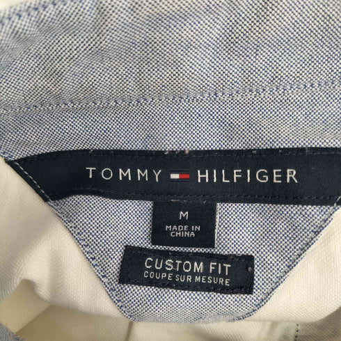 トミーヒルフィガー TOMMY HILFIGER CUSTOM FIT L/S BDシャツ メンズ JPN:M
