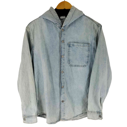 ザラ ZARA フーデット デニムジャケット メンズ 14