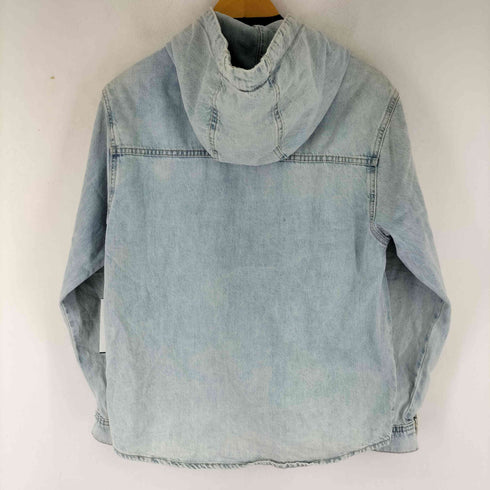 ザラ ZARA フーデット デニムジャケット メンズ 14