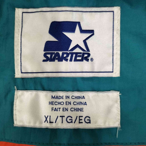 スターター STARTER アメリカンフットボールチーム 中綿ナイロンジャケット メンズ XL